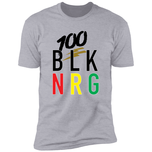 100% BLK NRG 1 NL3600 Premium Short Sleeve T-Shirt
