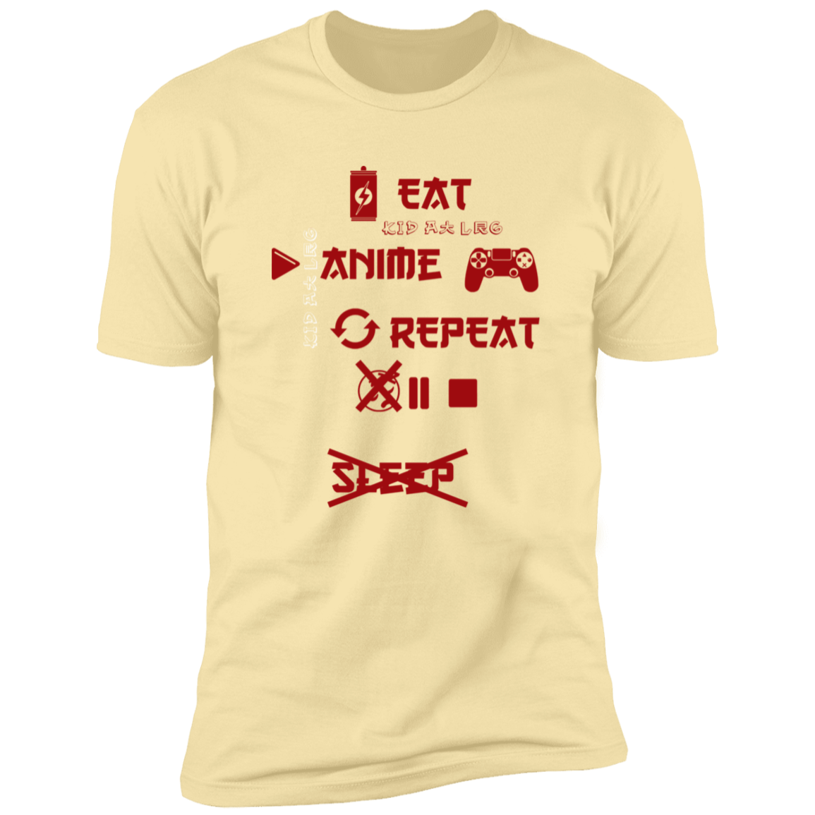 KID ANIME 3 NL3600 Premium Short Sleeve T-Shirt