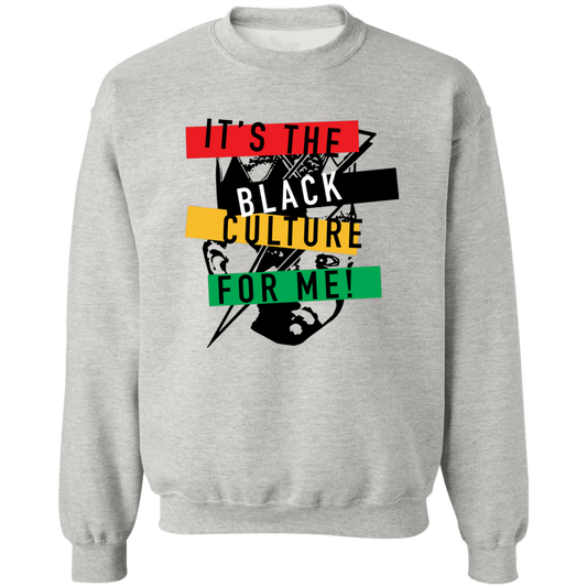 CULTURE FOR ME! G180 Crewneck Pullover Sweatshirt