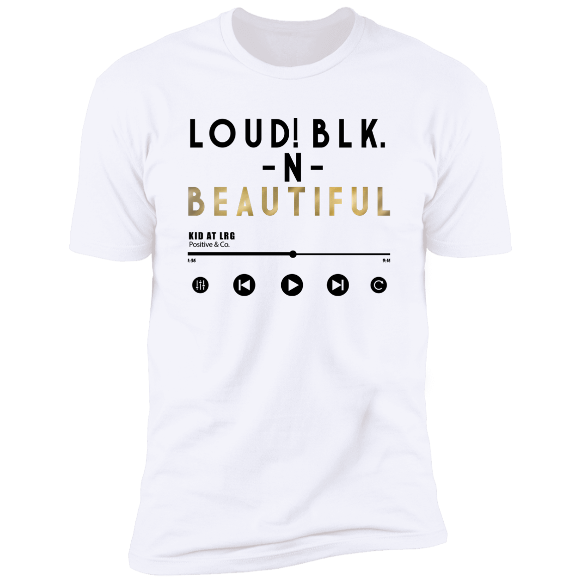 LOUD! NL3600 Premium Short Sleeve T-Shirt