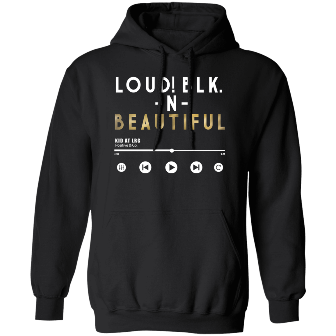 LOUD! 1 G185 Pullover Hoodie