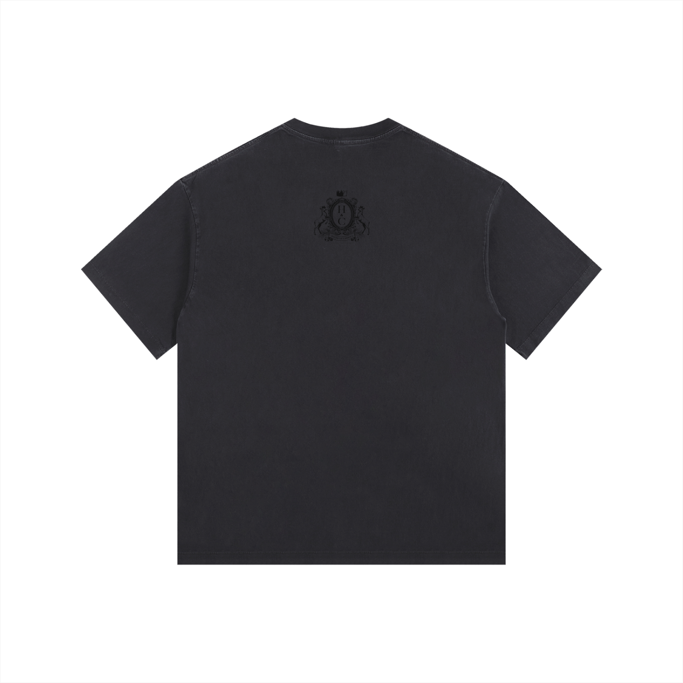 DIVINE: Vintage Washed Oversized Cotton T-Shirt