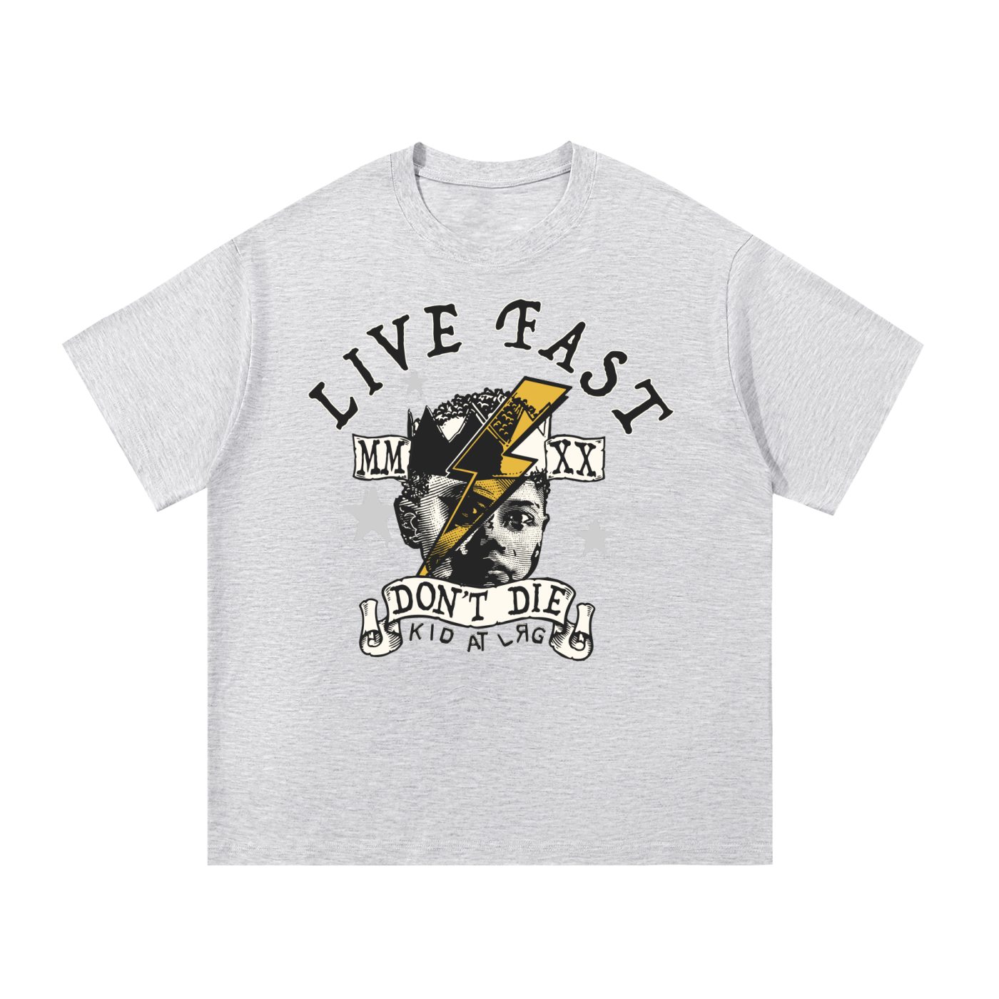 LIVE FAST: Essential Cotton T-Shirt