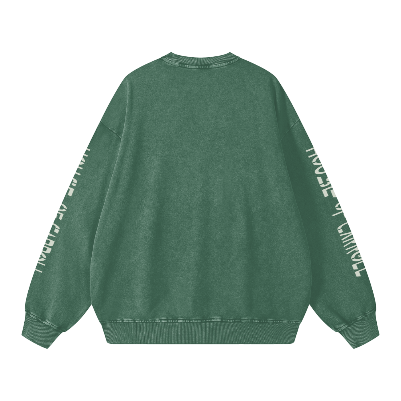 GOLDEN STATUE: Snow Washed Oversized Sweatshirt