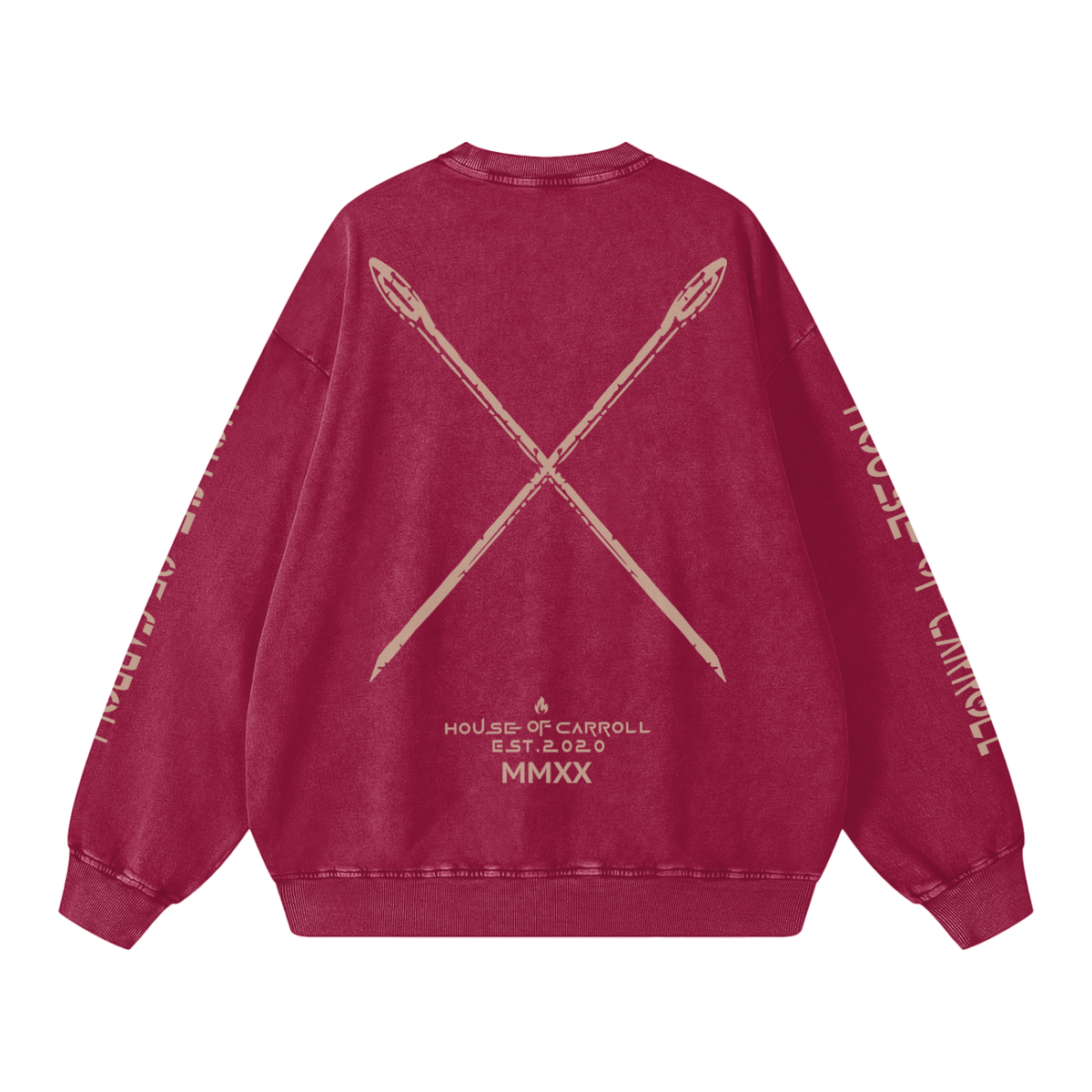 ORIGINAL GANGSTA SANCTUARY: Snow Washed Oversized Sweatshirt
