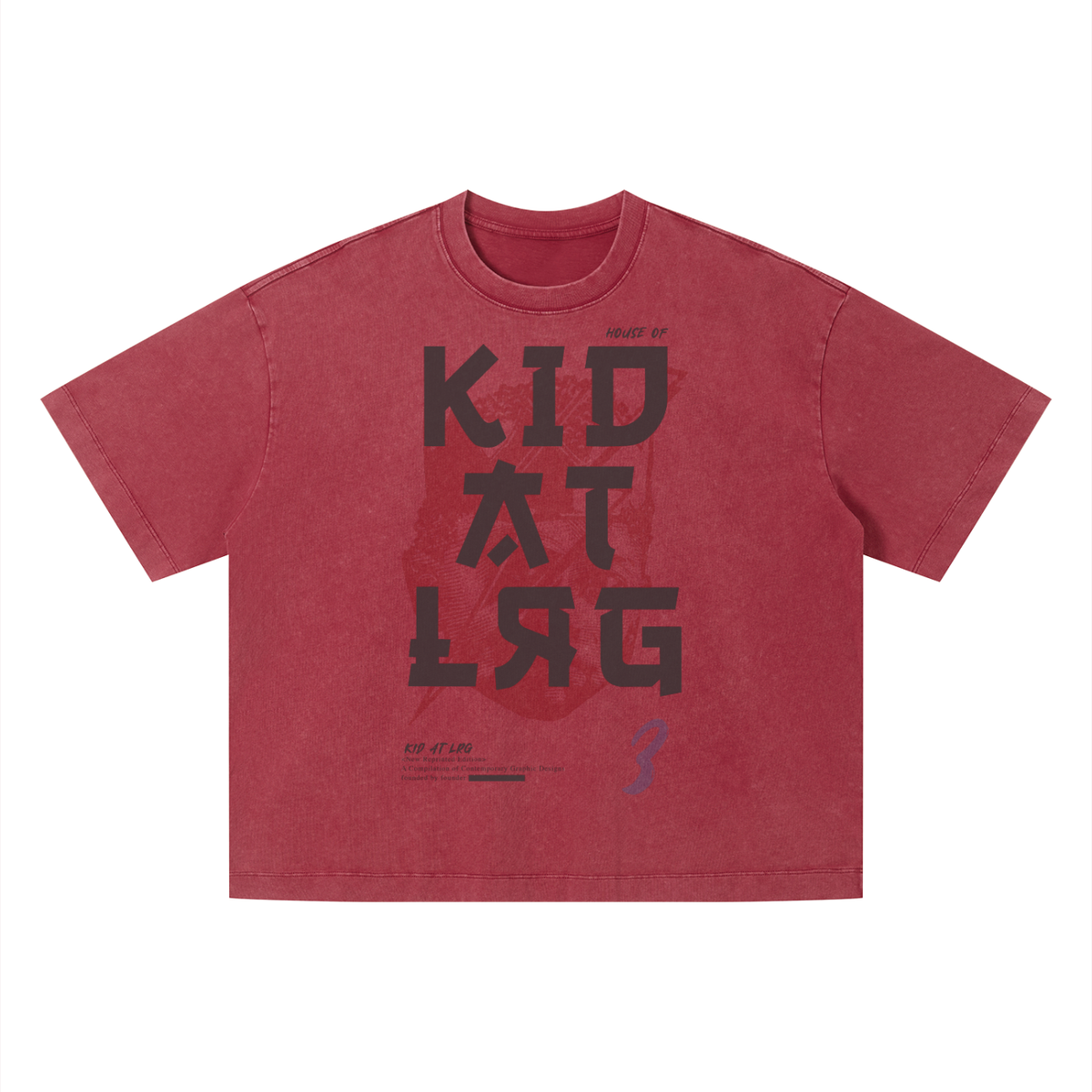ANIME KID: Unisex Vintage Wash Boxy T-Shirt