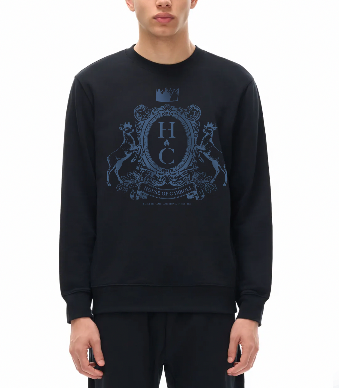 CREST LIFE: Essential Heavyweight Crewneck  Sweatshirt