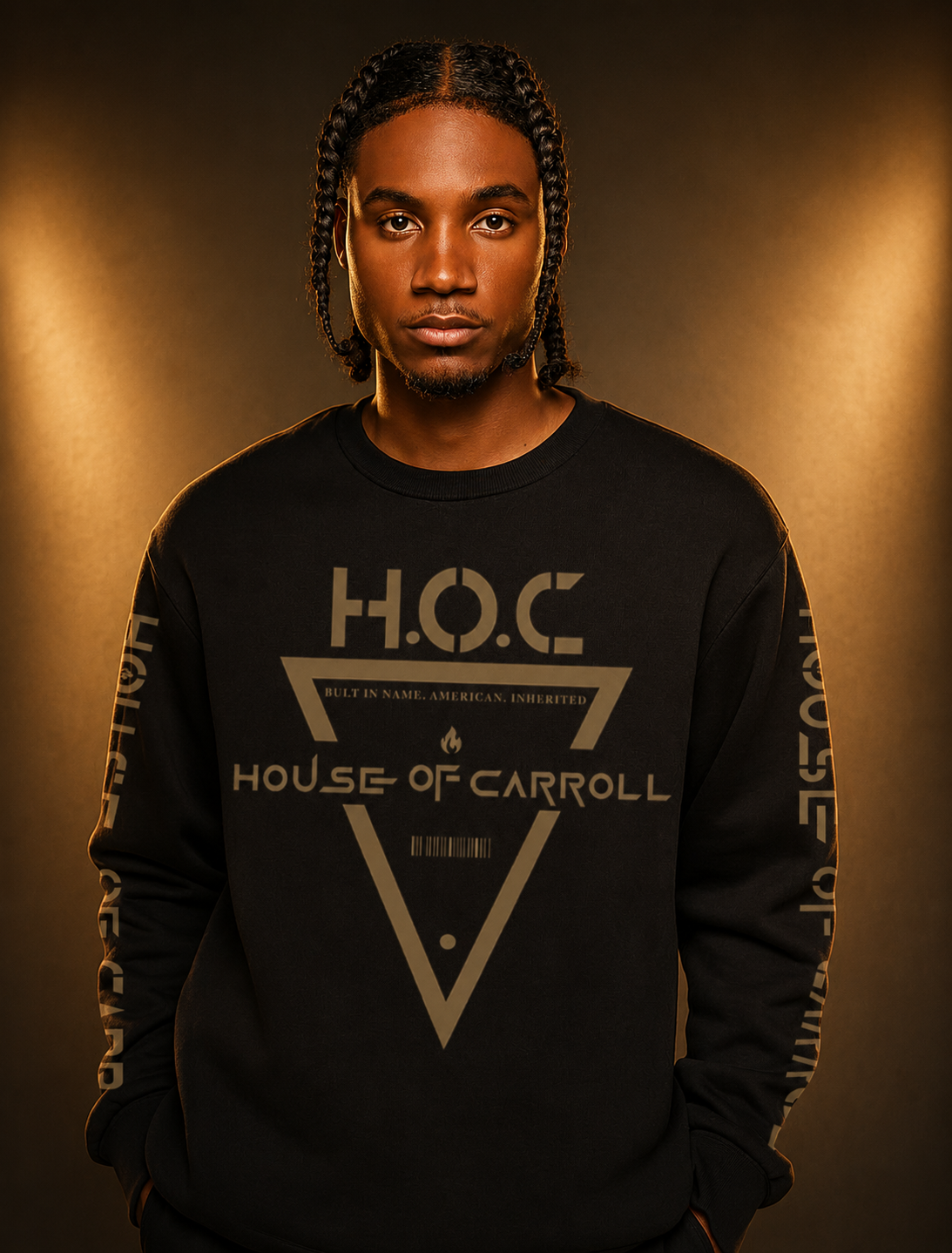 ORIGINAL GANGSTA SANCTUARY: Snow Washed Oversized Sweatshirt