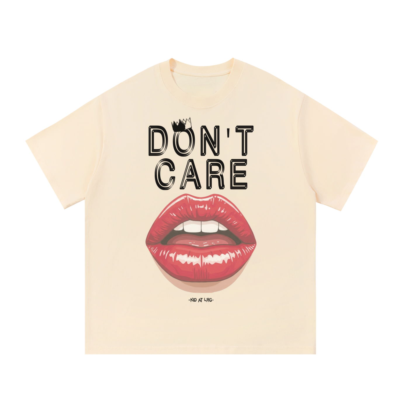 DON'T CARE: Essential Cotton T-Shirt