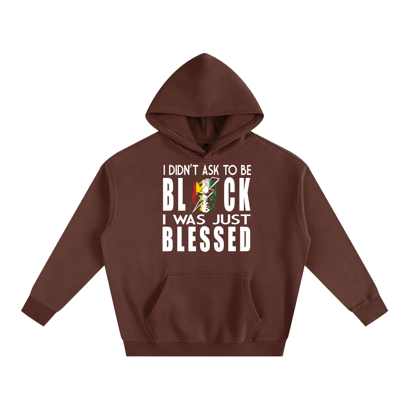 BLESSED TO BE Oversize Fleeced Hoodie