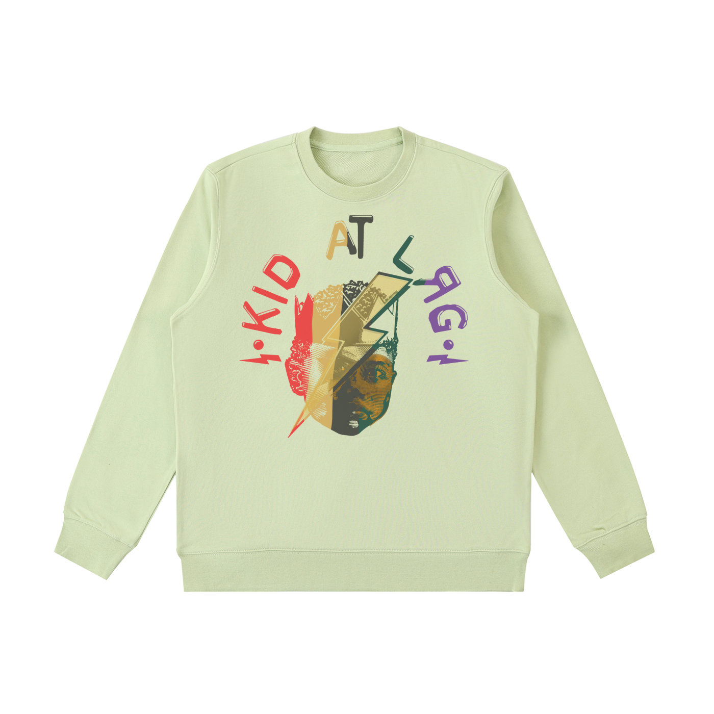 TRADITIONAL KAL LOGO: Essential Heavyweight Crewneck  Sweatshirt