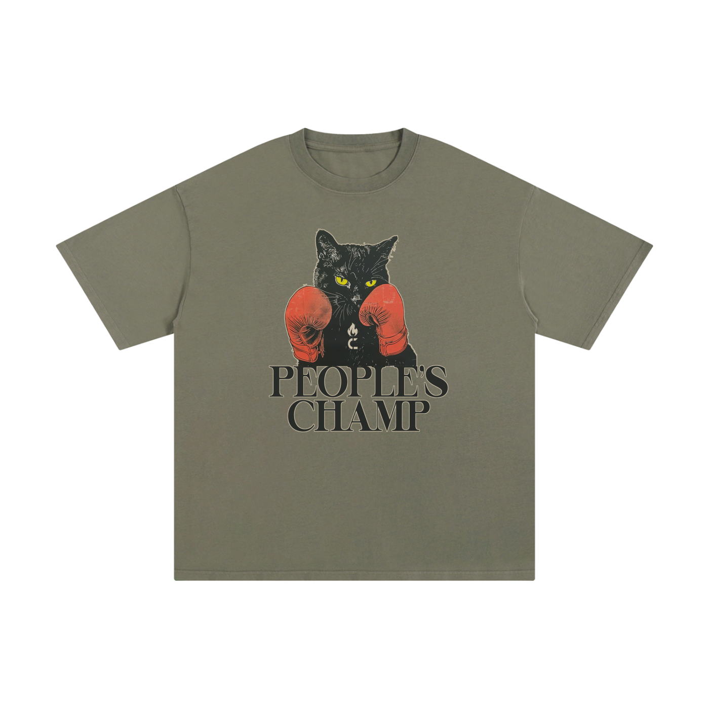 PEOPLE'S CHAMP: Unisex Pure Cotton T-Shirt