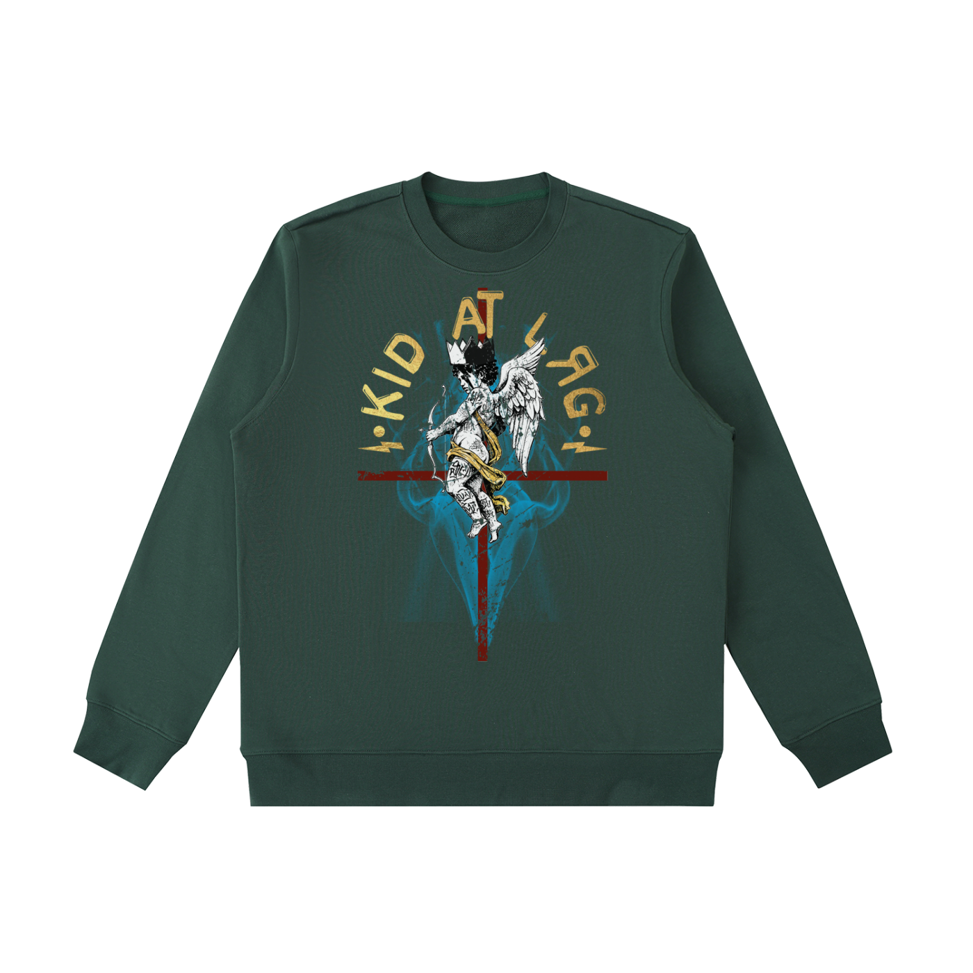 KID SACRIFICE: Essential Heavyweight Crewneck  Sweatshirt