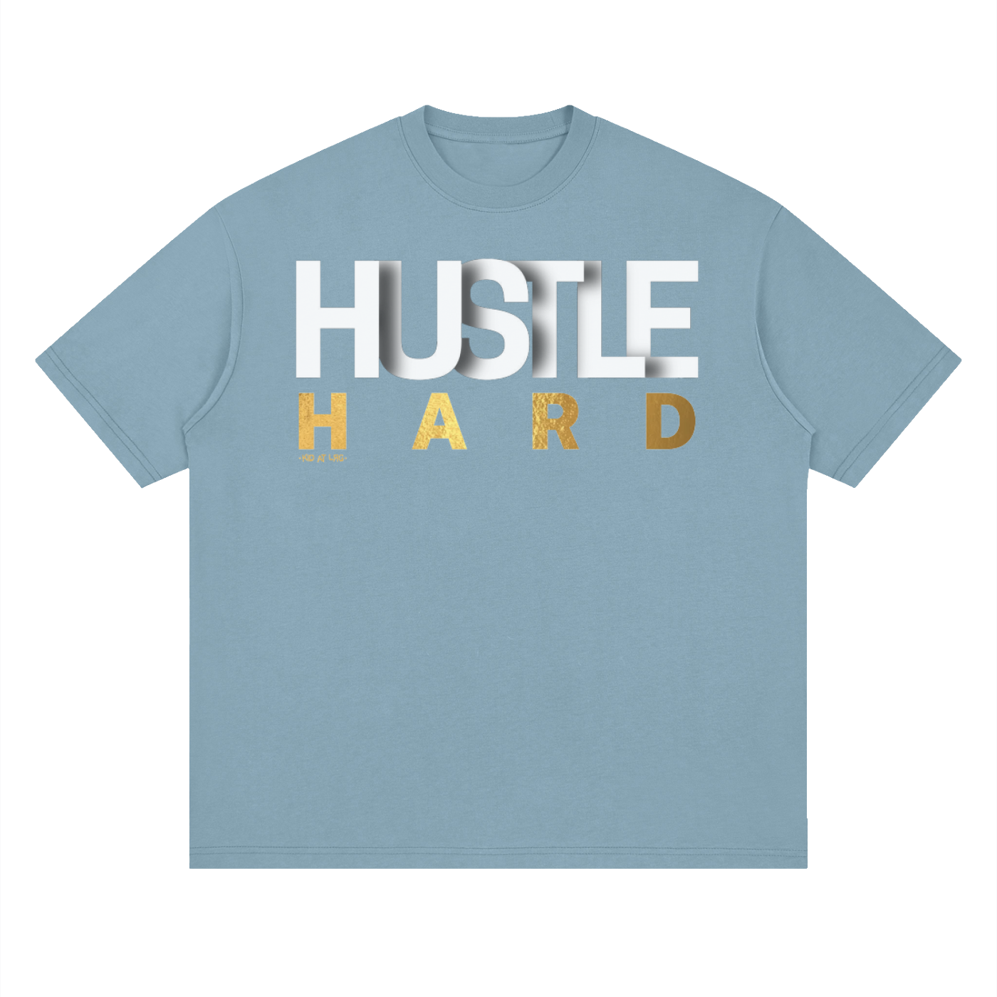 HUSTLE: Streetwear Loose Drop Shoulder T-Shirt