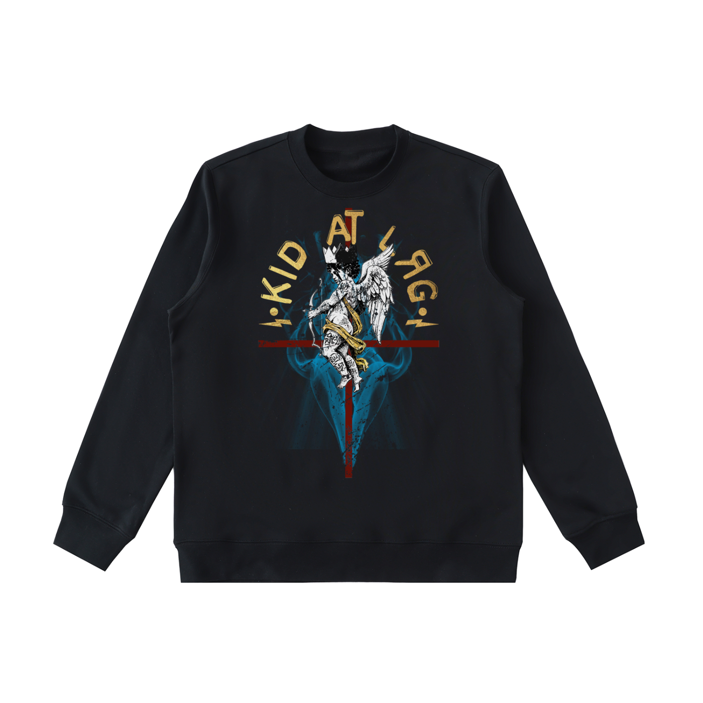 KID SACRIFICE: Essential Heavyweight Crewneck  Sweatshirt