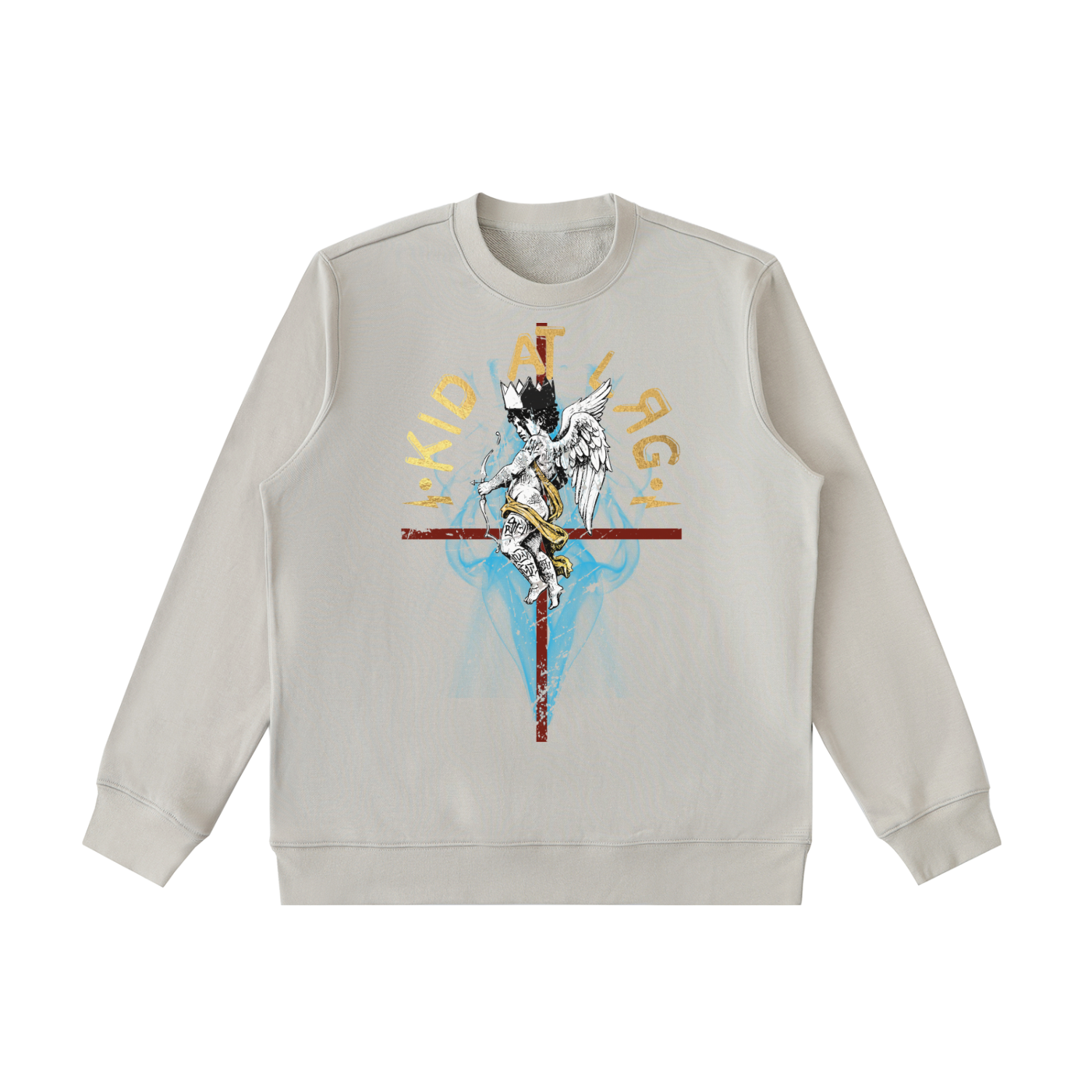 KID SACRIFICE: Essential Heavyweight Crewneck  Sweatshirt