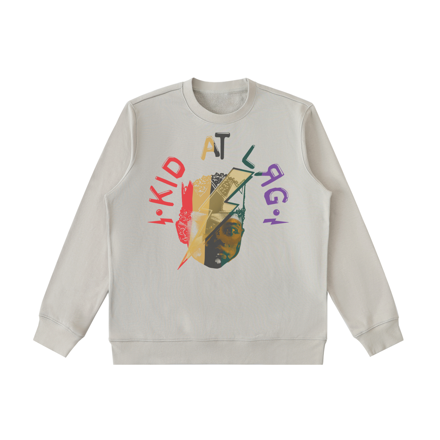 TRADITIONAL KAL LOGO: Essential Heavyweight Crewneck  Sweatshirt
