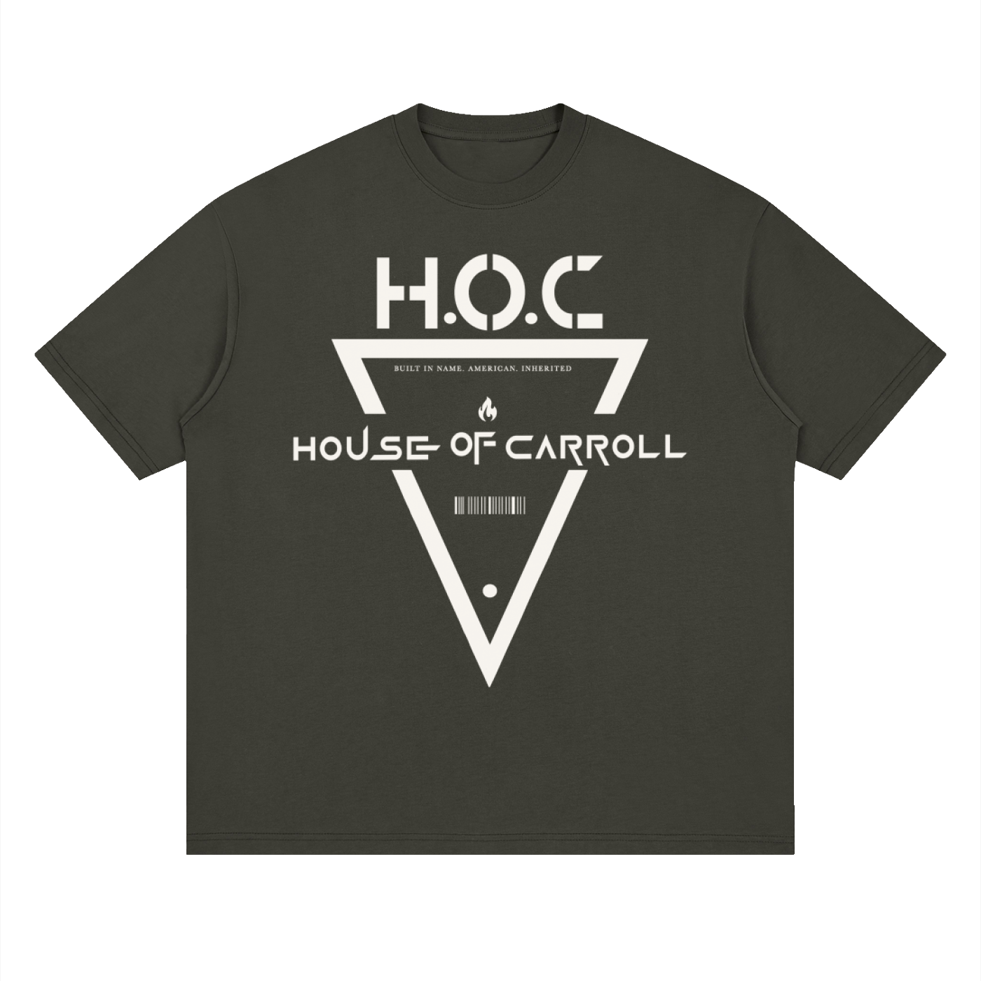 ENLIGHTENED LOGO 2: Streetwear Loose Drop Shoulder T-Shirt