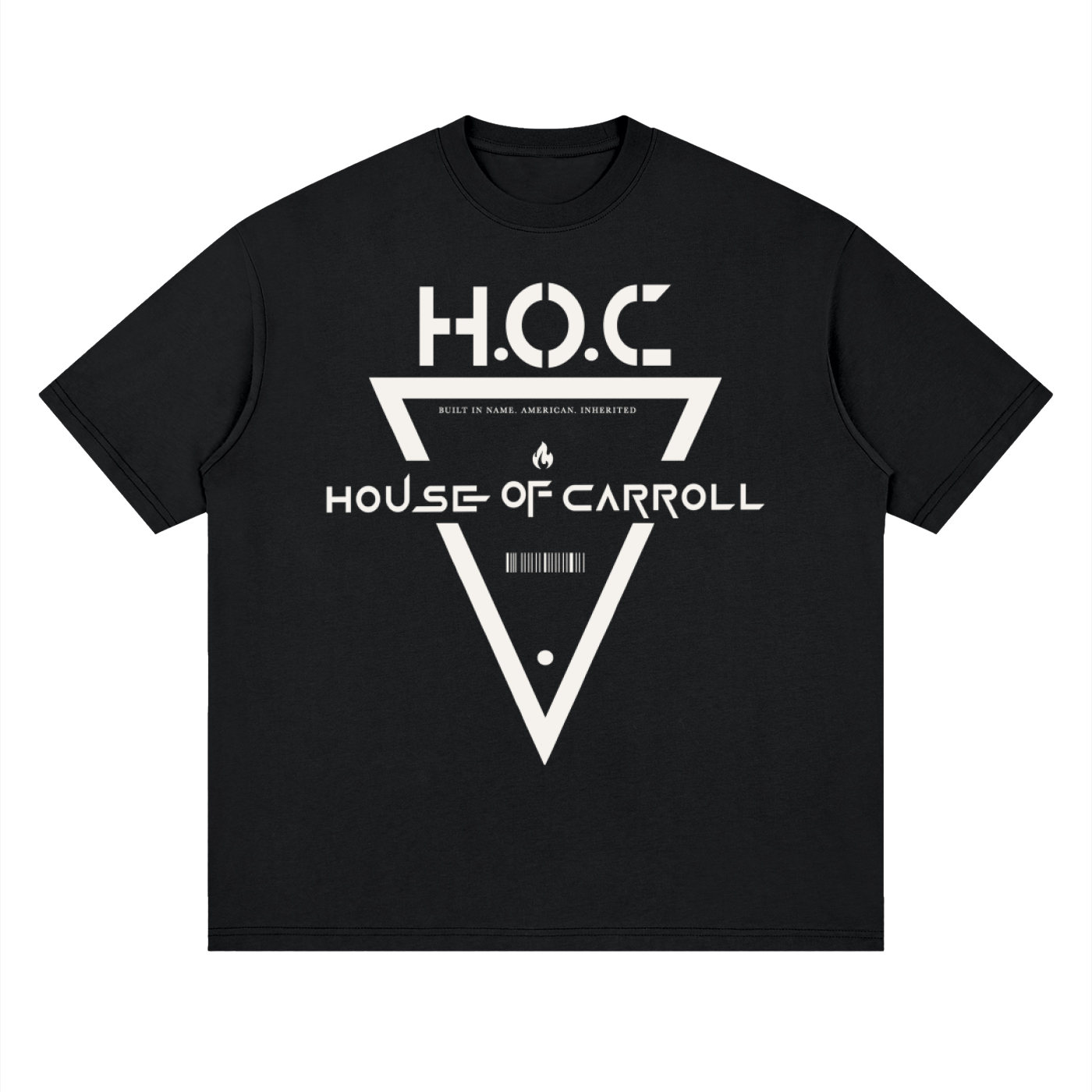 ENLIGHTENED LOGO 2: Streetwear Loose Drop Shoulder T-Shirt