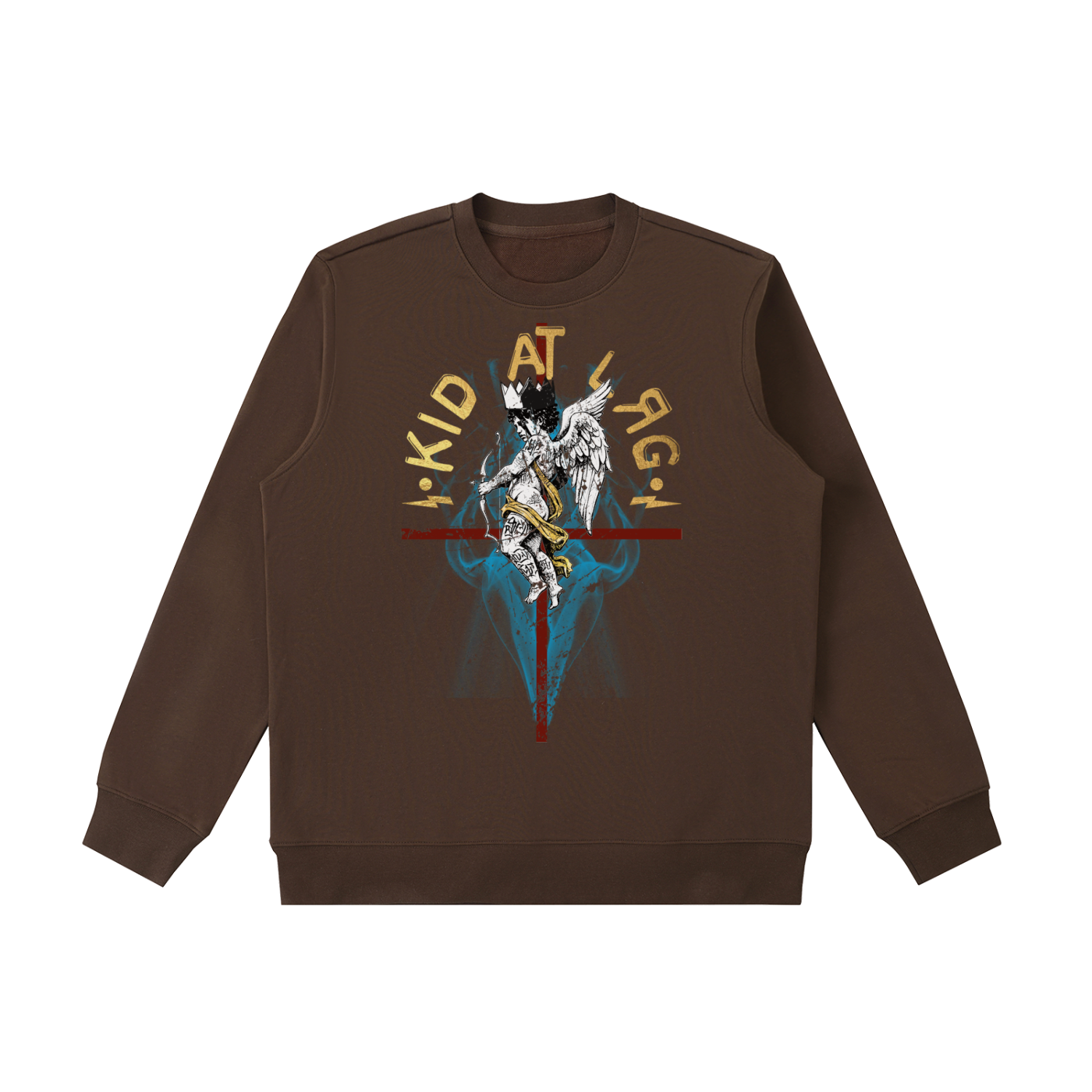 KID SACRIFICE: Essential Heavyweight Crewneck  Sweatshirt