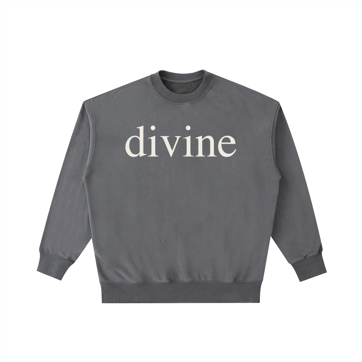 DEVINE: Vintage Washed Heavyweight Crewneck Sweatshirt