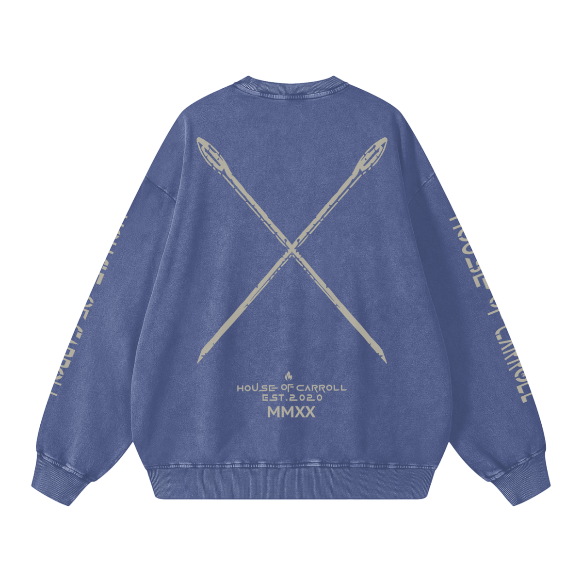 ORIGINAL GANGSTA SANCTUARY: Snow Washed Oversized Sweatshirt