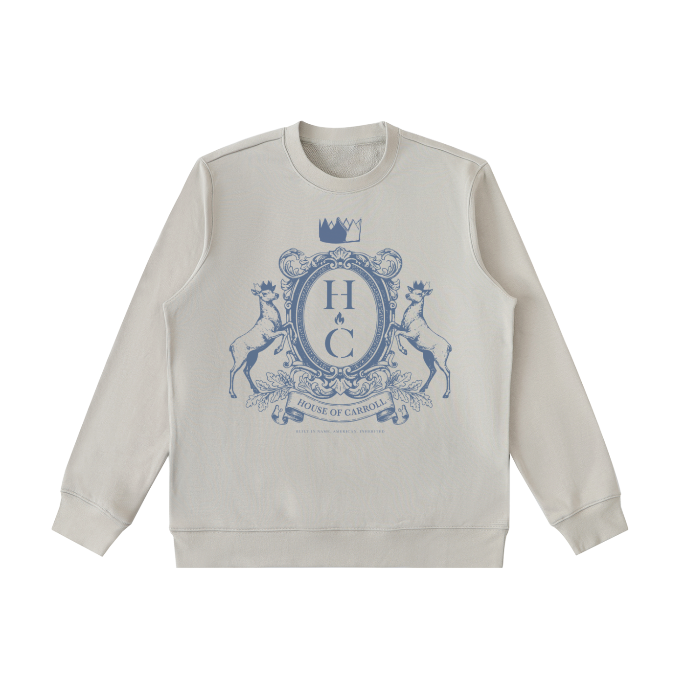 CREST LIFE: Essential Heavyweight Crewneck  Sweatshirt