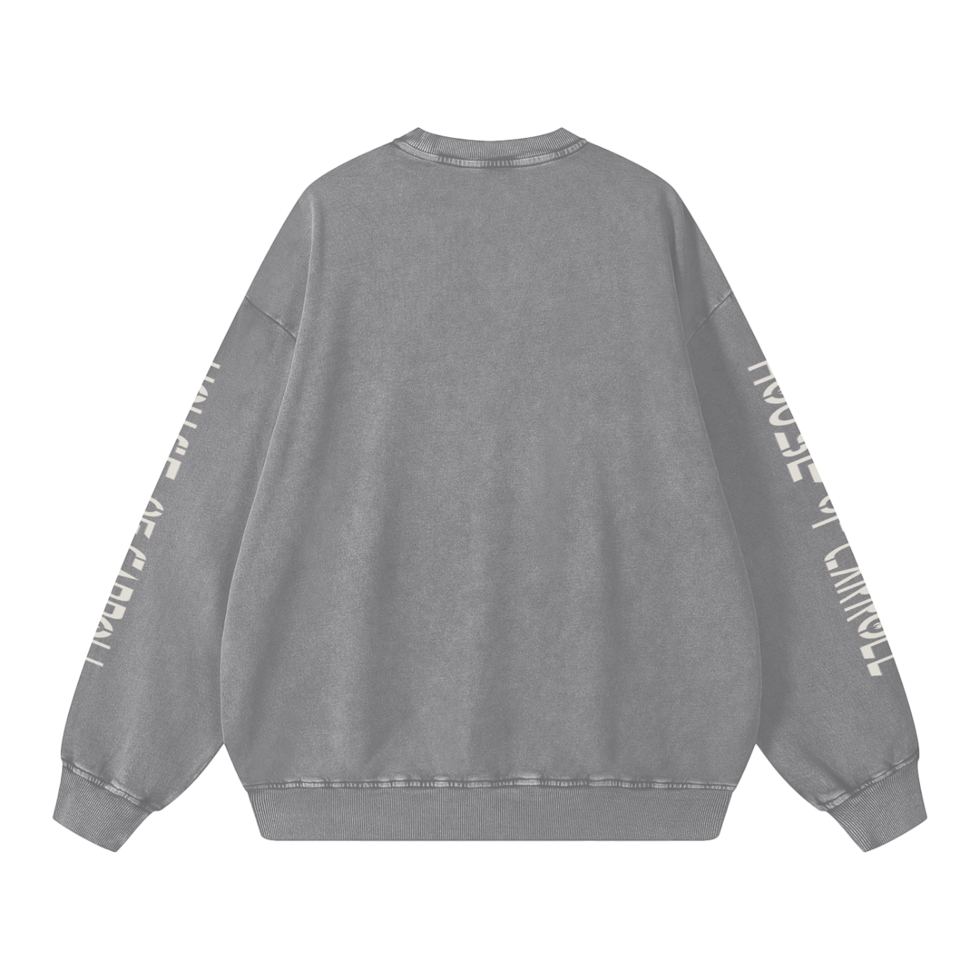 GOLDEN STATUE: Snow Washed Oversized Sweatshirt