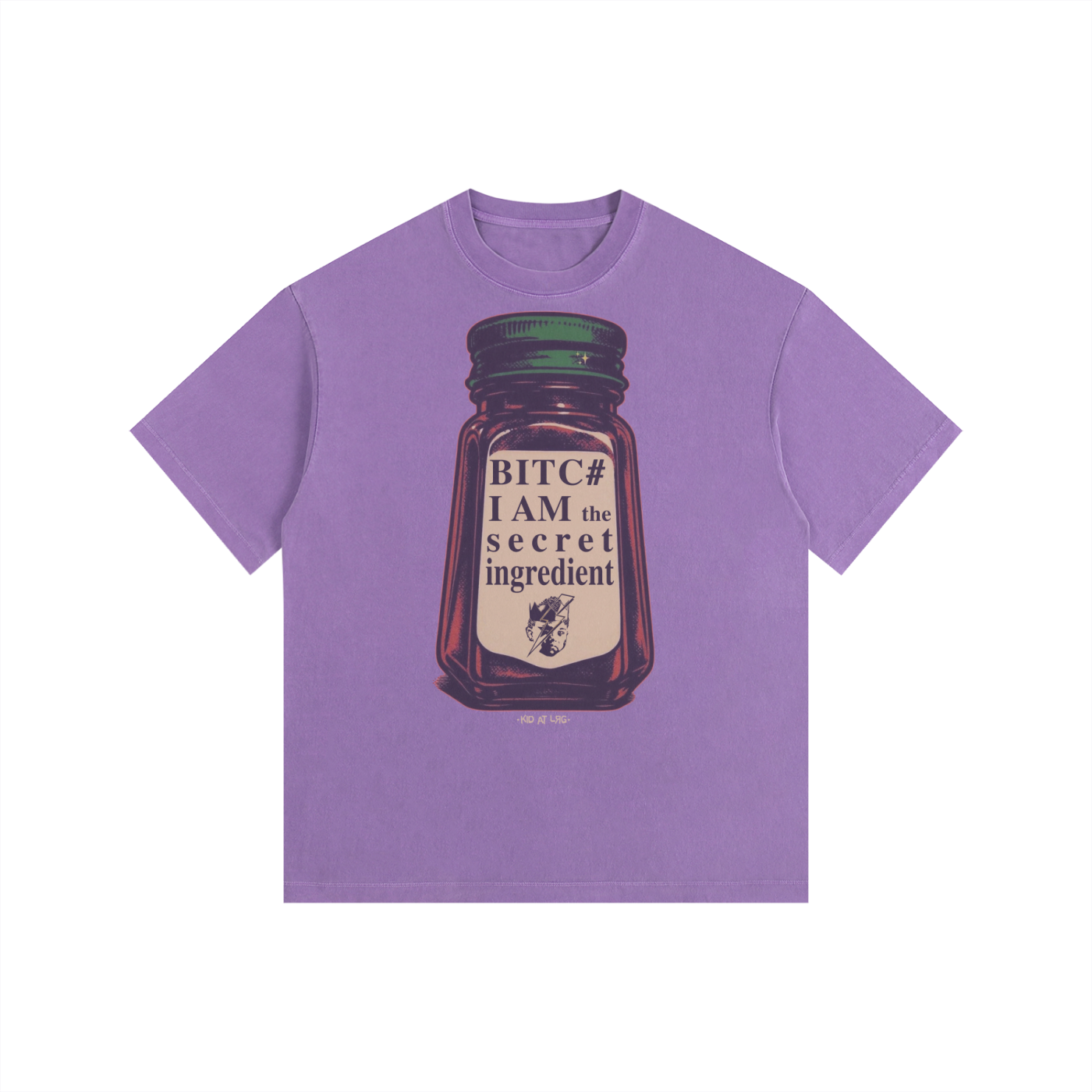 INGREDIENT: Vintage Washed Oversized Cotton T-Shirt