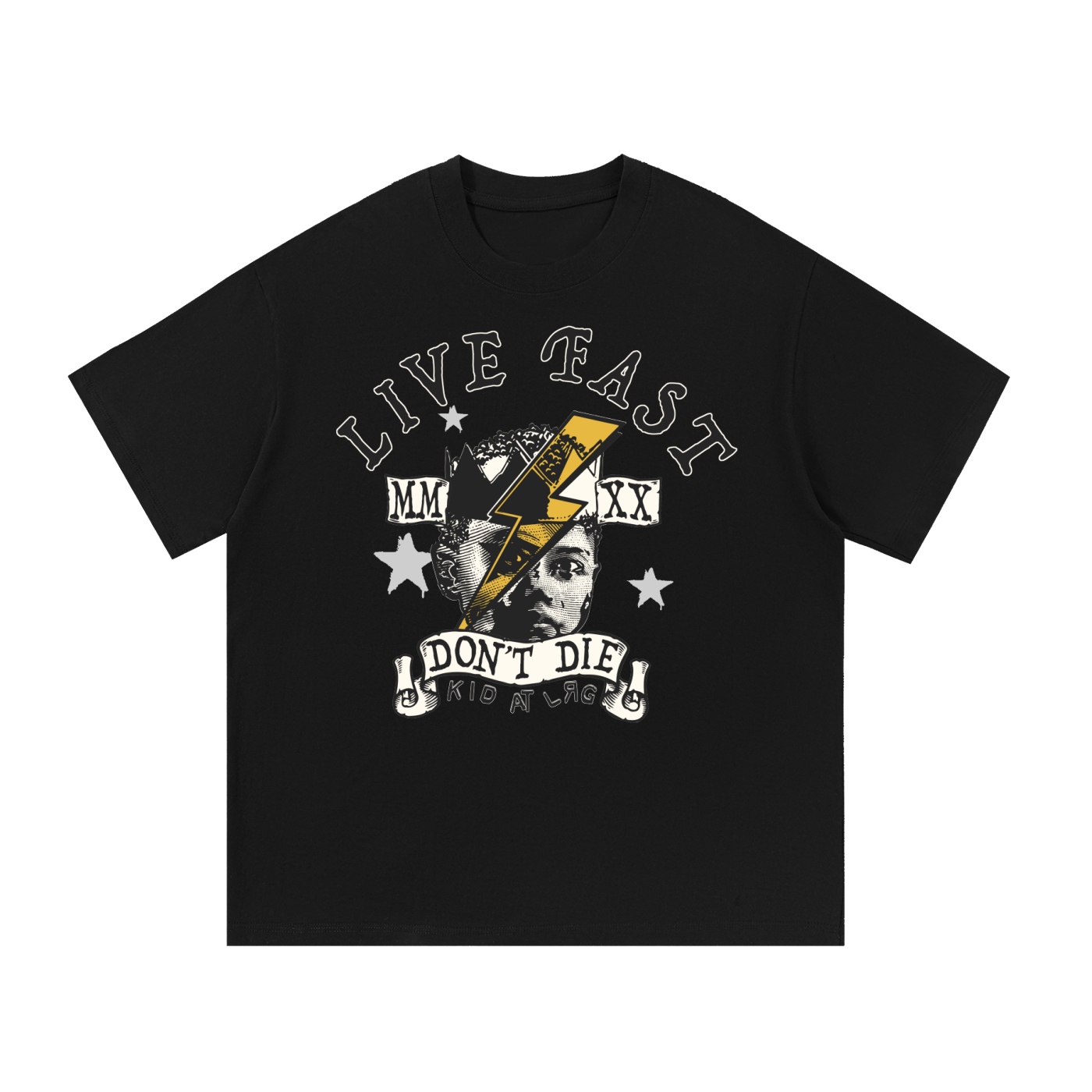 LIVE FAST: Essential Cotton T-Shirt