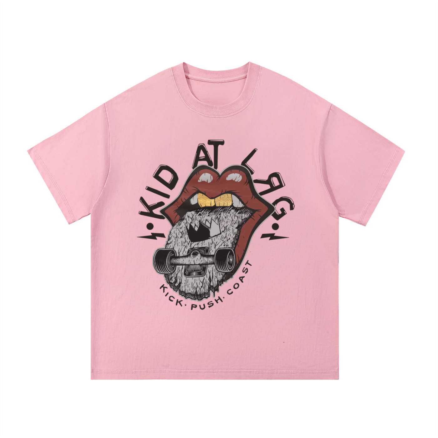 SKATERS MOUTH: Essential Cotton T-Shirt