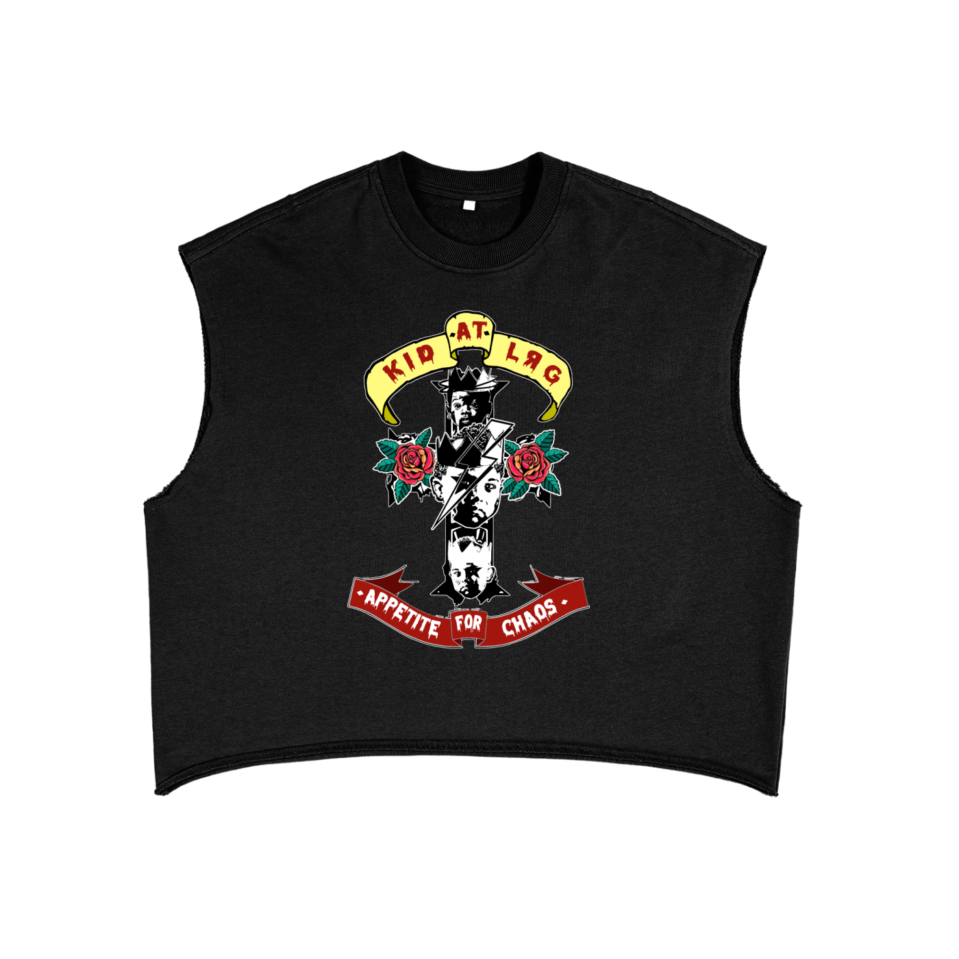 CHAOS: French Terry Boxy Tank Top