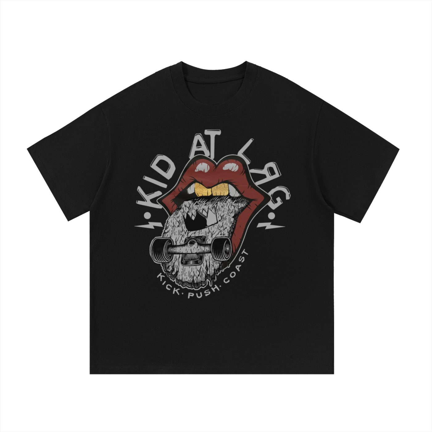 SKATERS MOUTH: Essential Cotton T-Shirt