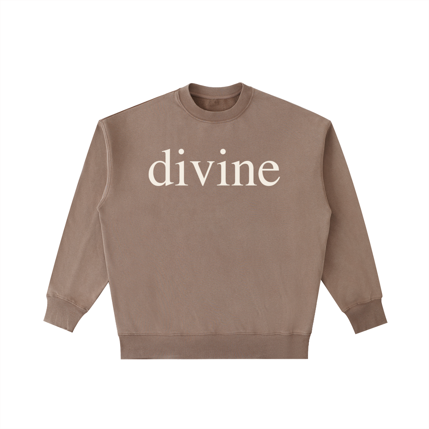DEVINE: Vintage Washed Heavyweight Crewneck Sweatshirt