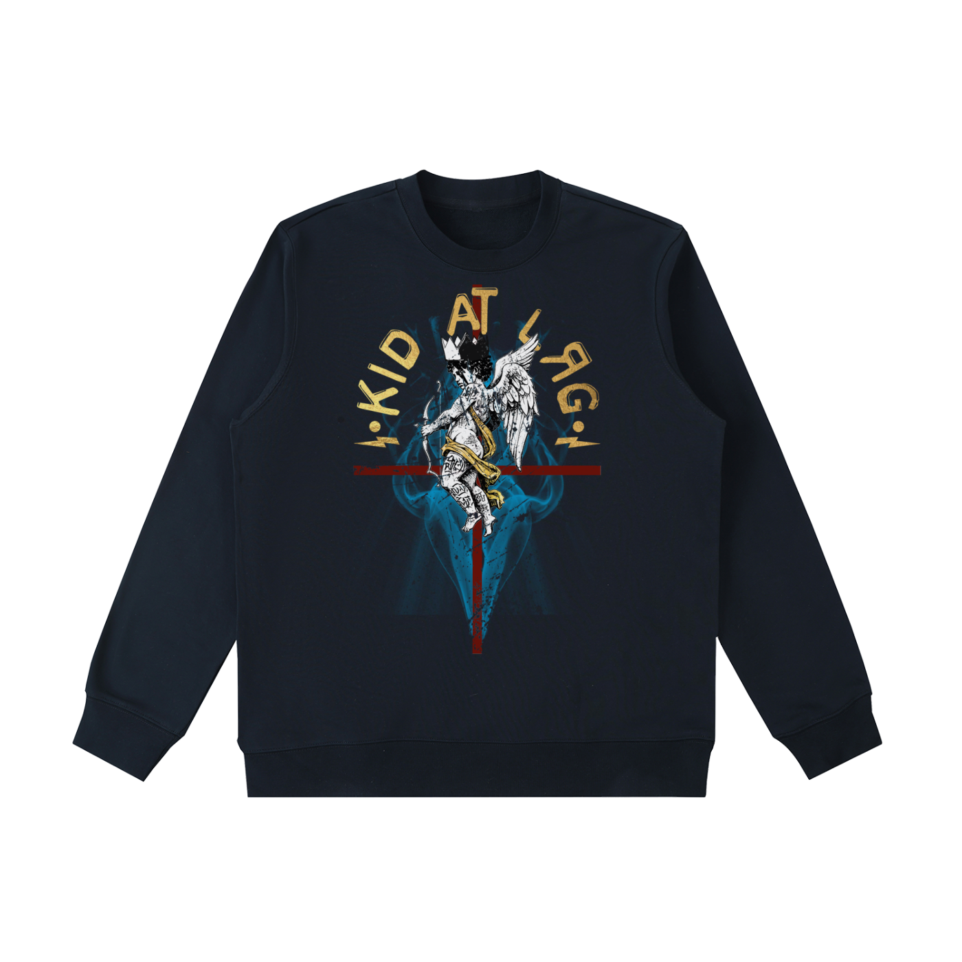 KID SACRIFICE: Essential Heavyweight Crewneck  Sweatshirt