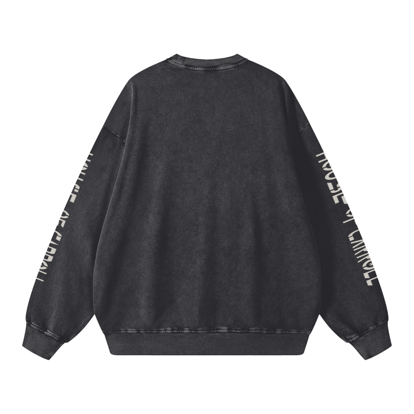 GOLDEN STATUE: Snow Washed Oversized Sweatshirt