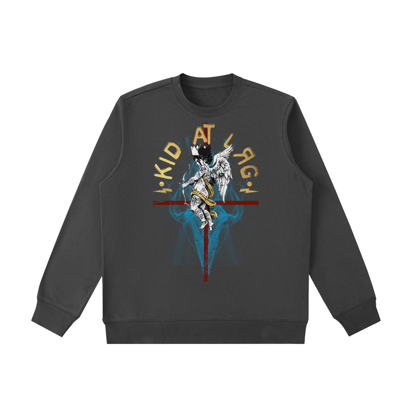 KID SACRIFICE: Essential Heavyweight Crewneck  Sweatshirt