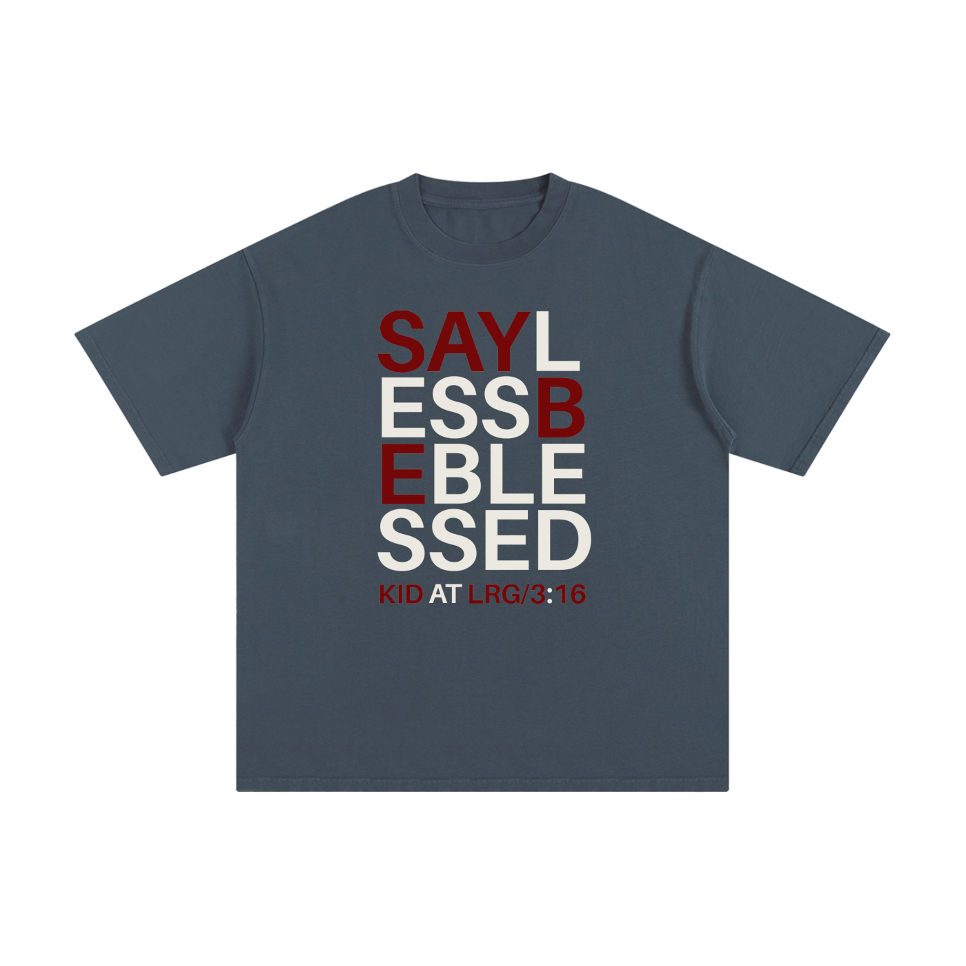 BE BLESSED KID 3:16: Unisex Pure Cotton T-Shirt