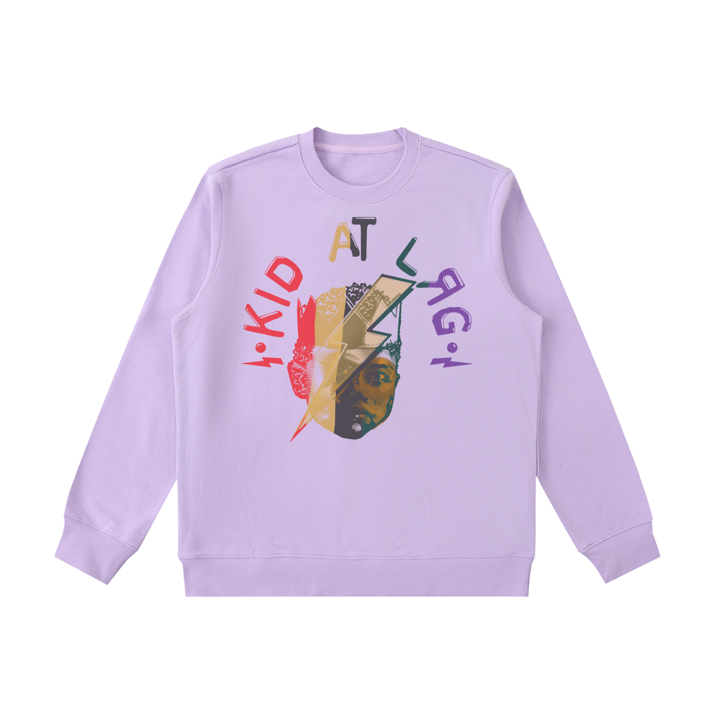 TRADITIONAL KAL LOGO: Essential Heavyweight Crewneck  Sweatshirt