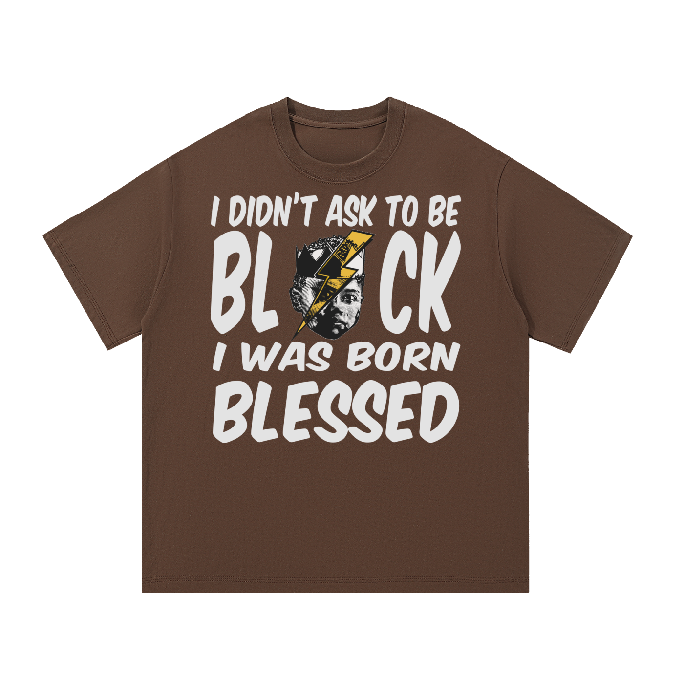 BORN BLESSED 1: Essential Cotton T-Shirt