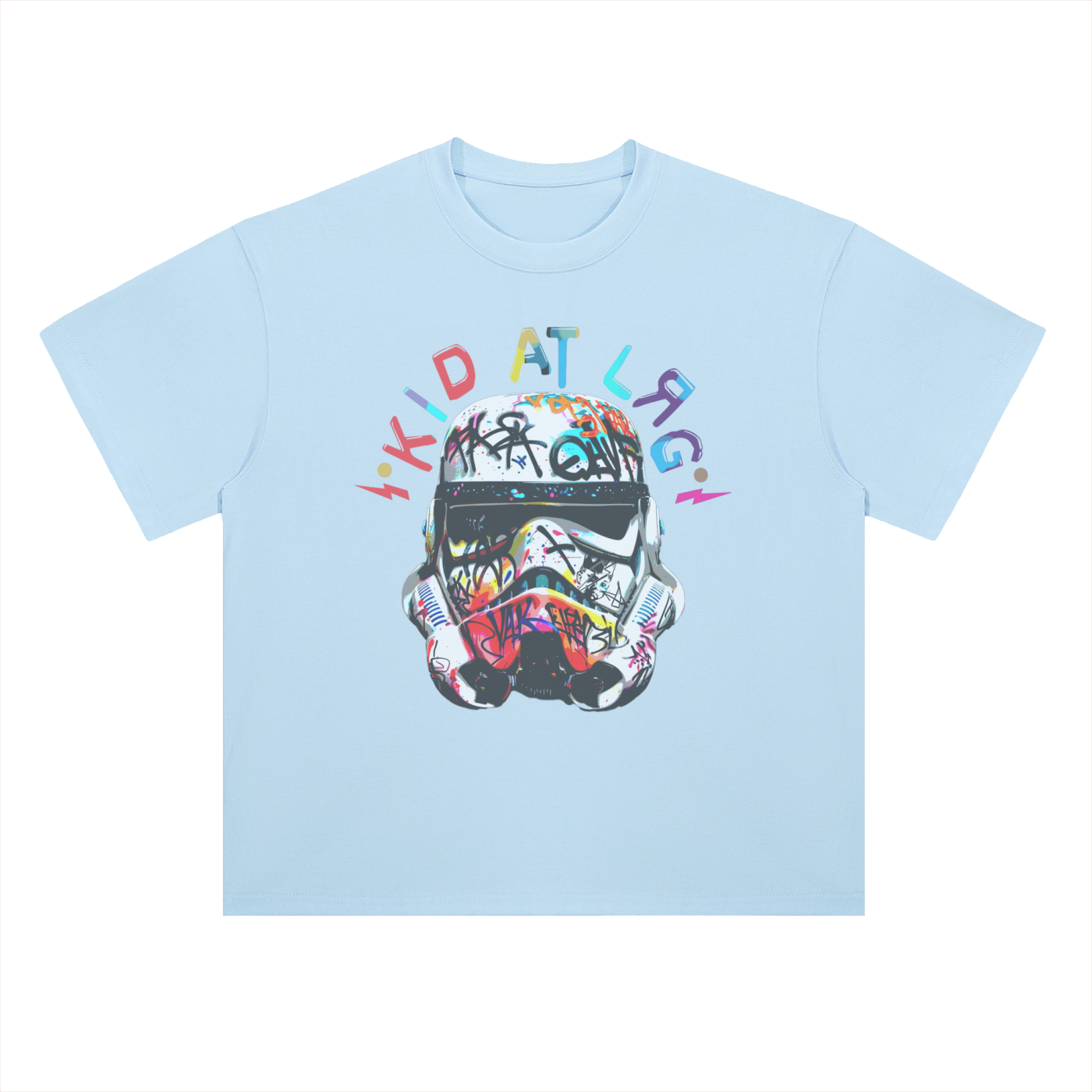 MAYHEM:Heavyweight Drop Shoulder Cotton T-Shirt