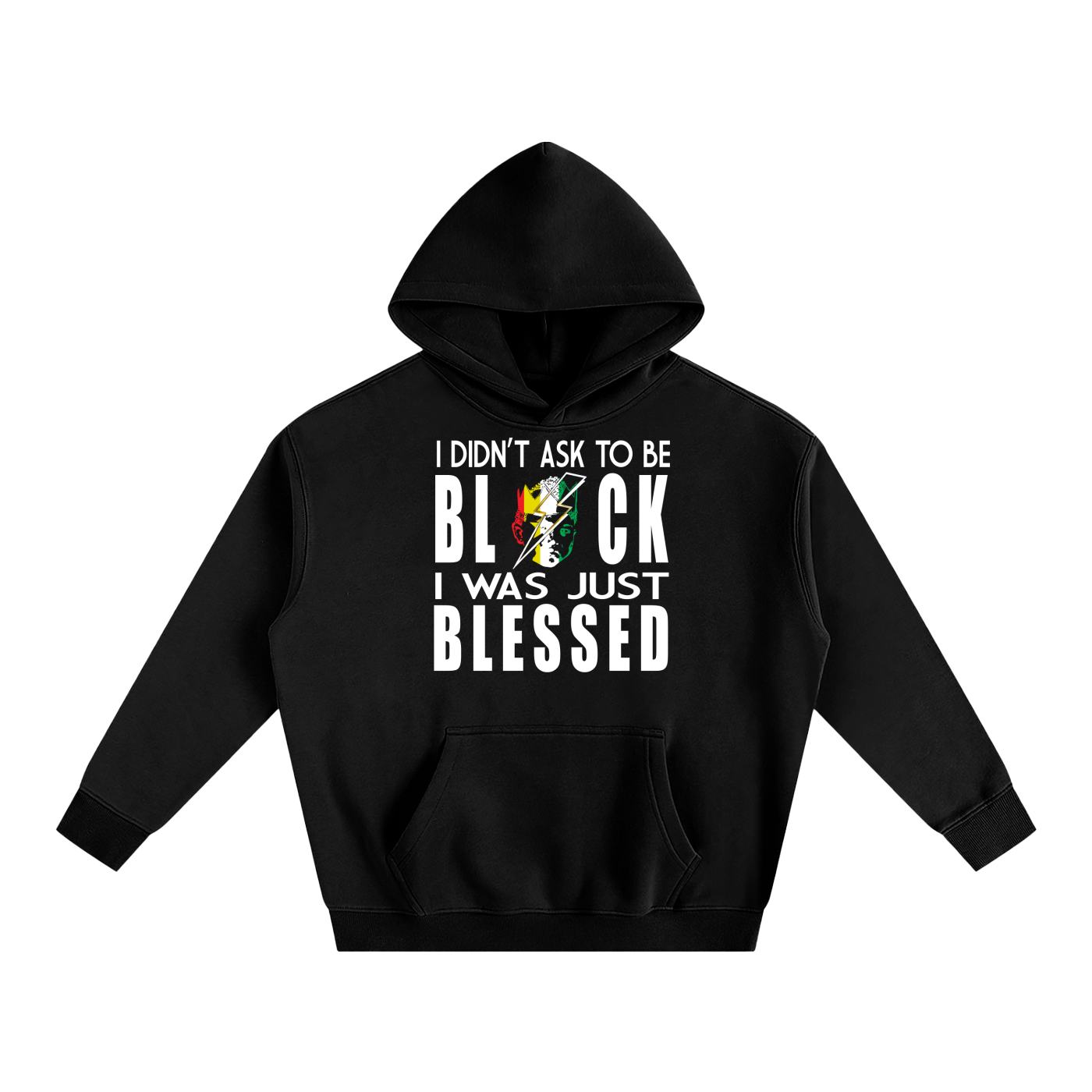BLESSED TO BE Oversize Fleeced Hoodie