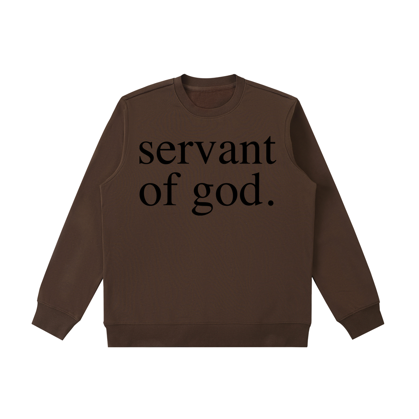 SERVANT OF GOD: Essential Heavyweight Crewneck  Sweatshirt