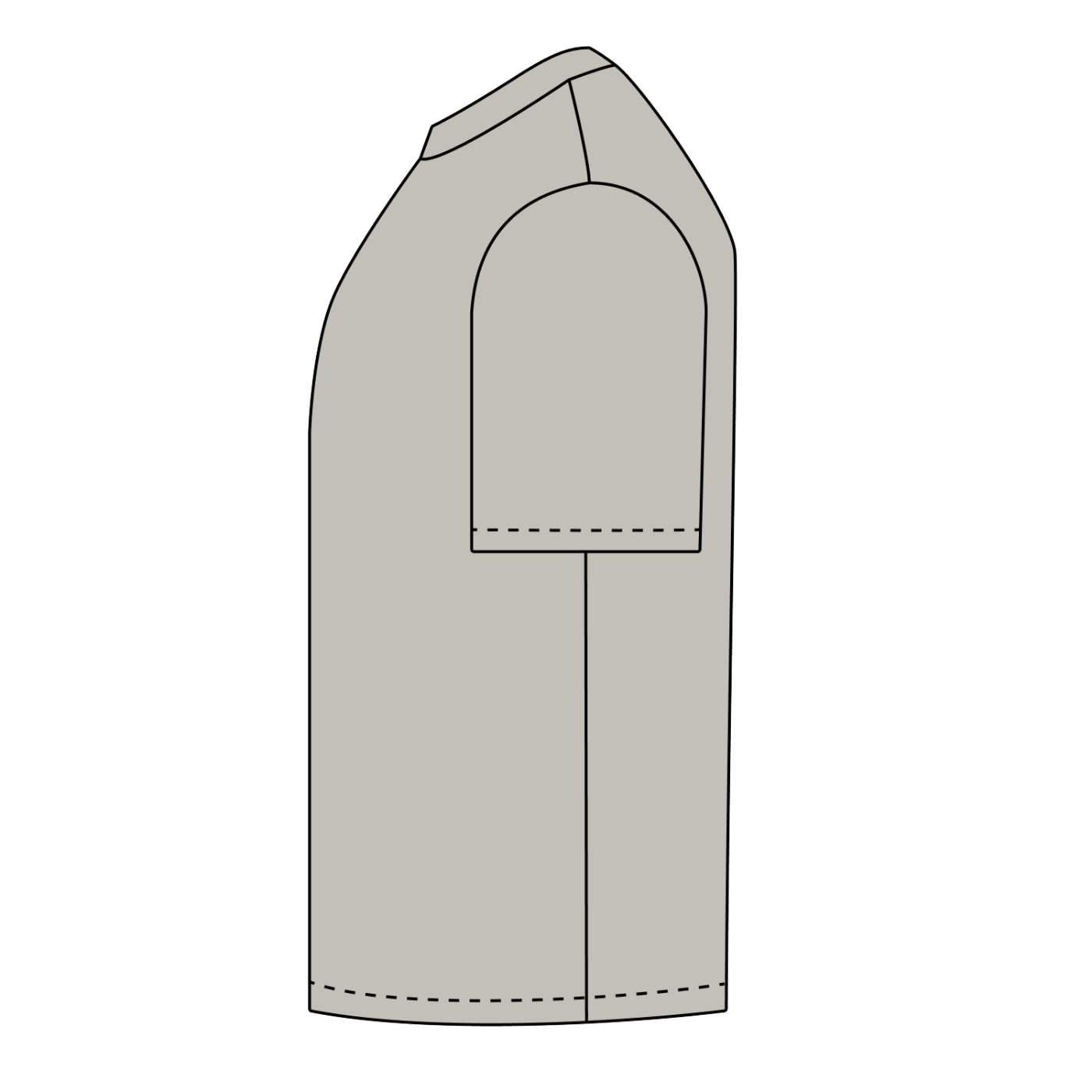 B-FEAR-LESS: Essential Heavyweight Cotton T-Shirt