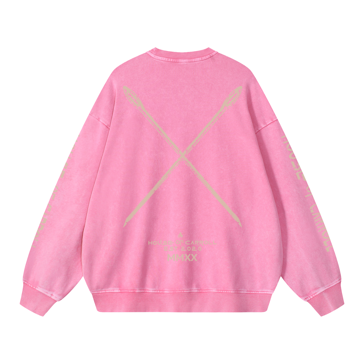 ORIGINAL GANGSTA SANCTUARY: Snow Washed Oversized Sweatshirt