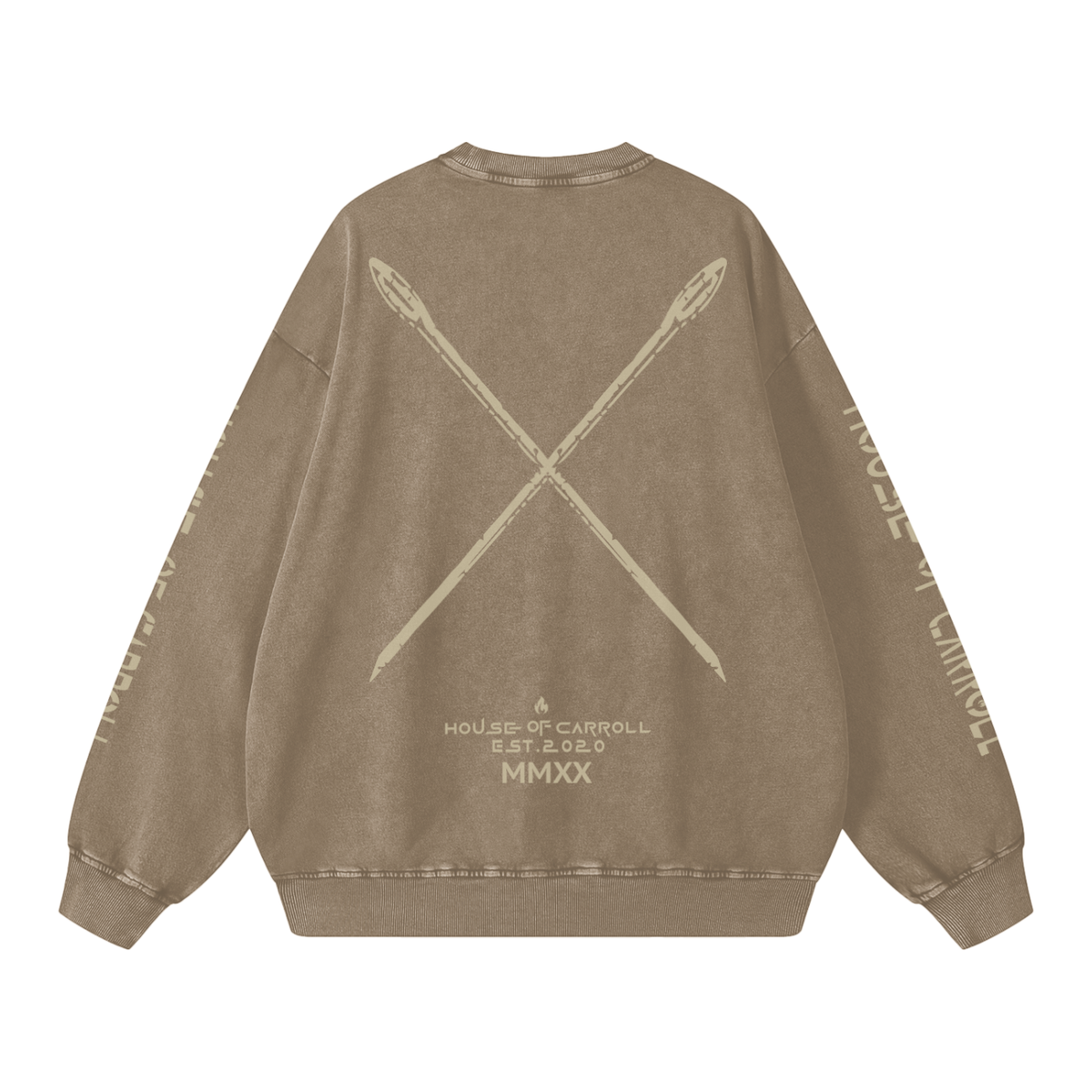 ORIGINAL GANGSTA SANCTUARY: Snow Washed Oversized Sweatshirt