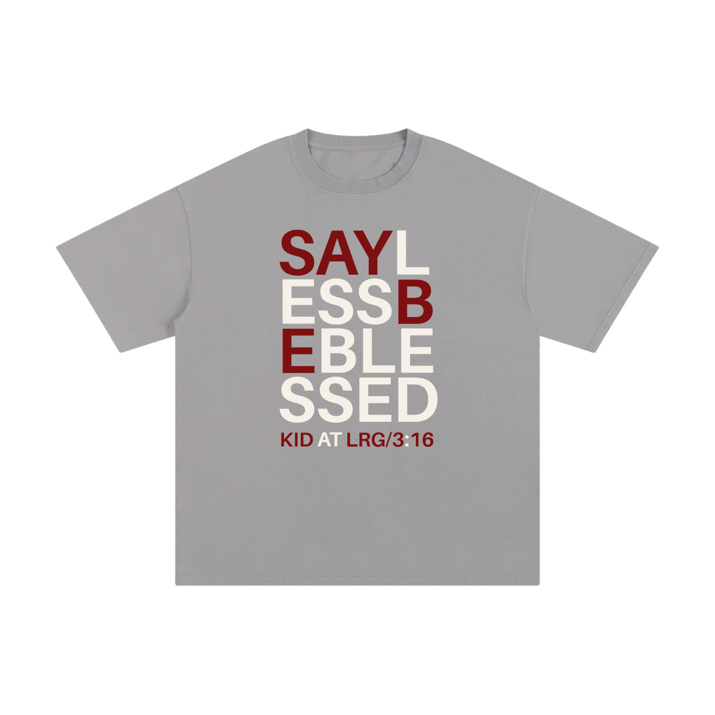 BE BLESSED KID 3:16: Unisex Pure Cotton T-Shirt