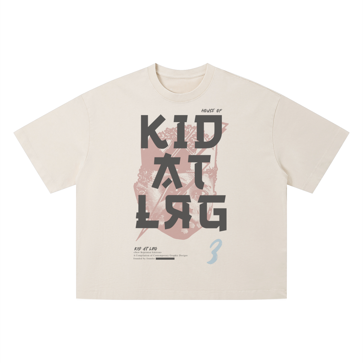 ANIME KID: Unisex Vintage Wash Boxy T-Shirt