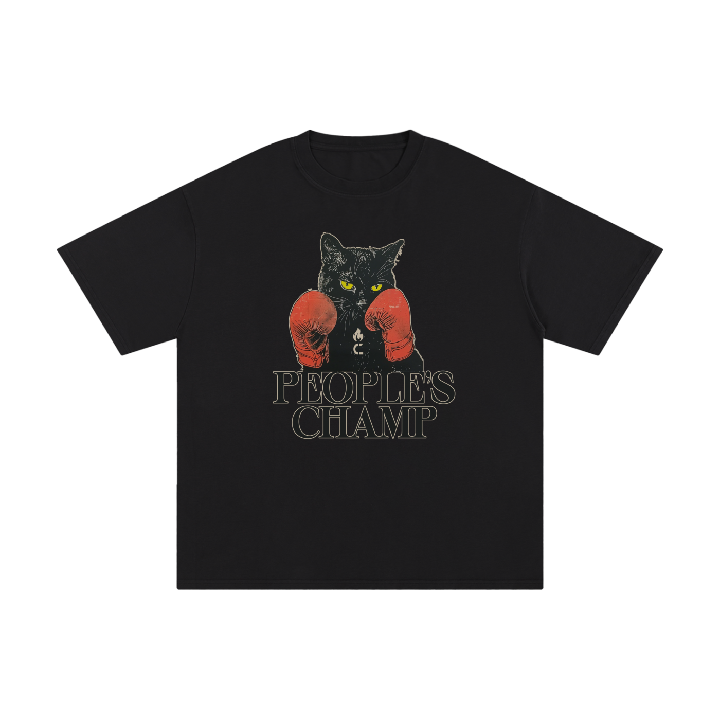 PEOPLE'S CHAMP: Unisex Pure Cotton T-Shirt