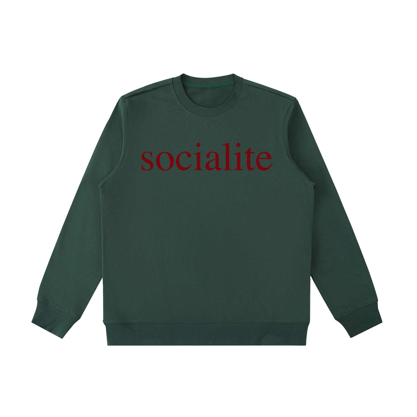 SOCIALITE: Essential Heavyweight Crewneck  Sweatshirt